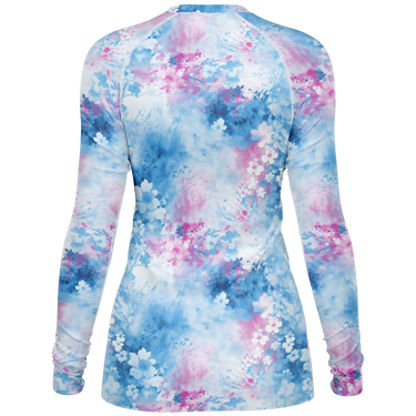 Chokefish™ Long Sleeve Rashguard Acid-Wash Woman's Shirt-006